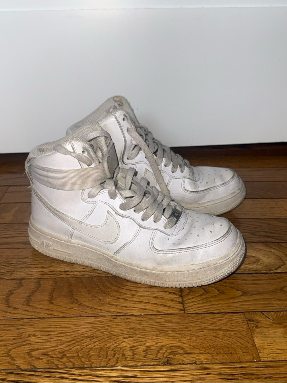 Nike White High-Top Sneakers